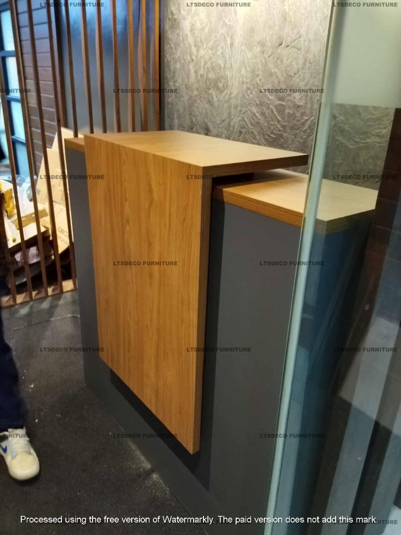 RECEPTION TABLE OFFICE FURNITURE (Category: Everything Else Others) located in Quezon City. Submitted by youngearth_667e84 (Listing ID 1469171004, Image 3). Description: 📌Please note: Prices shown are for reference only Actual price may vary depending on size, material, quantity, and specifications. LTSDECO Home and Office Furniture Trading MANUFACTURER • FABRICATOR • SUPPLIER 📲 V i b e r : +63 923 841 8065 HIGHER PRICE, BUT WORTH IT BECAUSE OF