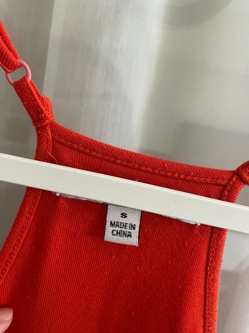 Red maxi dress small (Category: Dresses) located in Quezon City. Submitted by jmxyz (Listing ID 1469205438, Image 3). Description: - best fit small-medium frame - racerback style 📍 greenfield, mandaluyong.