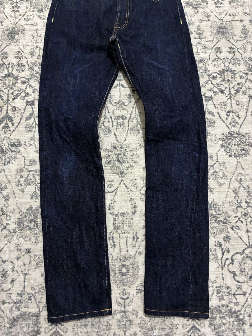 Red Tornado Button-Fly Indigo Selvedge Denim Jeans (Category: Jeans) located in Quezon City. Submitted by selling2survive (Listing ID 1469176421, Image 3). Description: Waist: 29 Inseam: 31 Front Rise: 10 Leg Opening: 6 Thigh: 10 Knee: 7 All details of this item already posted .