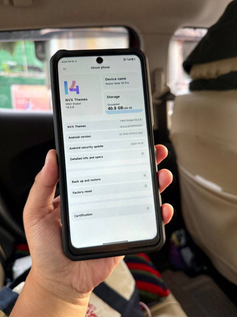 Redmi Note 10 Pro 256GB (Category: Xiaomi) located in Las Pinas. Submitted by z3nkishu (Listing ID 1469279674, Image 3). Description: FOR SALE ONLY | NO SWAPS | SLIGHTLY NEGOTIABLE Please DO read the details below Price is 5,500 Redmi Note 10 (unit & case only) Quick specs: 8+8/256GB, 120Hz, 5000 mAh, Snapdragon 732G NO Performance Issues Signs of usage on cosmetics Rep. LCD but good quality (no lags or ghost touches) PM ME FOR VIDEO UNLI TEST UN