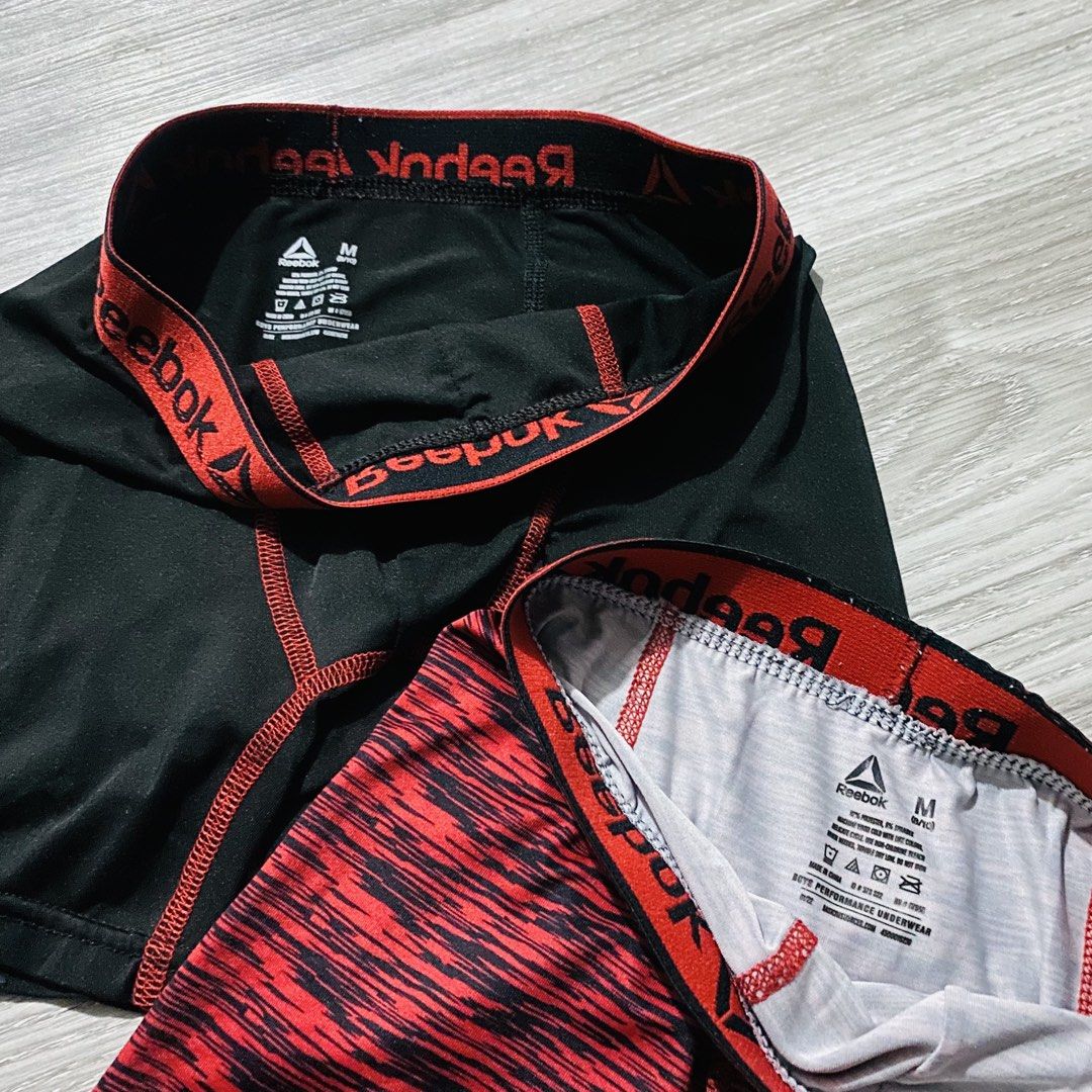 Reebok Boxer Briefs for kids (Category: Babies & Kids Fashion) located in Caloocan City. Submitted by lovemyclothes21 (Listing ID 1469276226, Image 2). Description: Size 22-26.