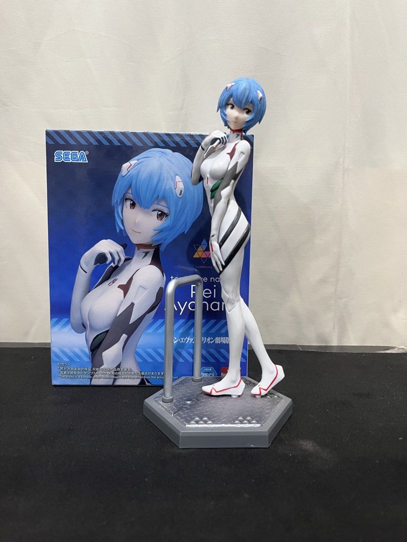 Rei Ayanami (Tentative Name) (Category: Figurines & Statues) located in Muntinlupa City. Submitted by kalaonlineshop (Listing ID 1469195731, Image 2). Description: Neon Genesis Evangelion Luminasta Condition : BIB (Bad Box) WYSIWYG.