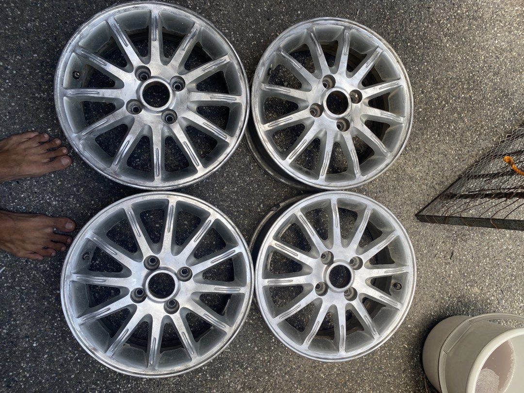 Rota 14s 4holes (Category: Body Parts and Accessories) located in Las Pinas. Submitted by mark2k05 (Listing ID 1469221190, Image 2). Description: Aluminum Need cleaning.