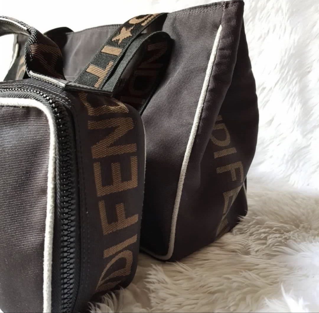 Last Day RUSH SALE! Authentic Preloved Fendi Vanity Bag Only (Category: Luxury Bags & Wallets) located in Baguio. Submitted by designerbin.ph (Listing ID 1469163130, Image 3). Description: RUSH SALE Authentic Preloved Fendi Vanity Bag Only Vanity Bag H: 5 W: 9 Base: 3.5 Hand drop: 3.