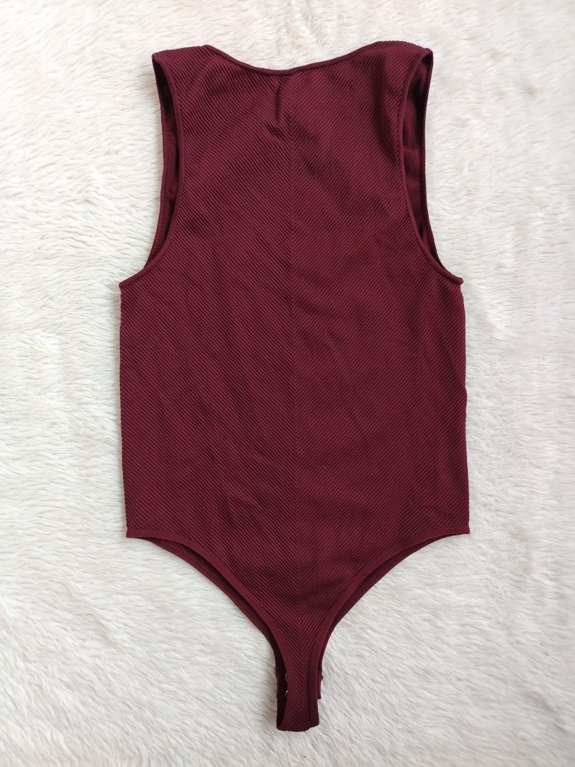 (S) Dynamite Bodysuit (Category: Bikinis & Swimsuits) located in Paranaque City. Submitted by closetbykimkirsten (Listing ID 1469227353, Image 2). Description: 🎀Like New🎀 ✨Brand: Dynamite Bodysuit ⚡No pads 🪷Size: Small 💸Price: P250 (Non Negotiable) ♦️All Items are PRELOVED in good condition. ♦️Please do manage your expectations. ♦️WASH before USE ♦️BUY at your own RISK 🔥NO RETURN NO EXCHANGE POLICY🔥 ⛔BOGUS BUYER/JOY RESERVER will be posted 
