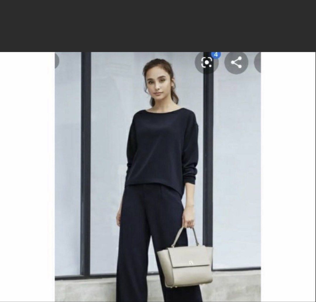 SALE‼️uniqlo drape top (Category: Blouses) located in San Jose del Monte. Submitted by senorita_wella (Listing ID 1469191460, Image 1). Description: .