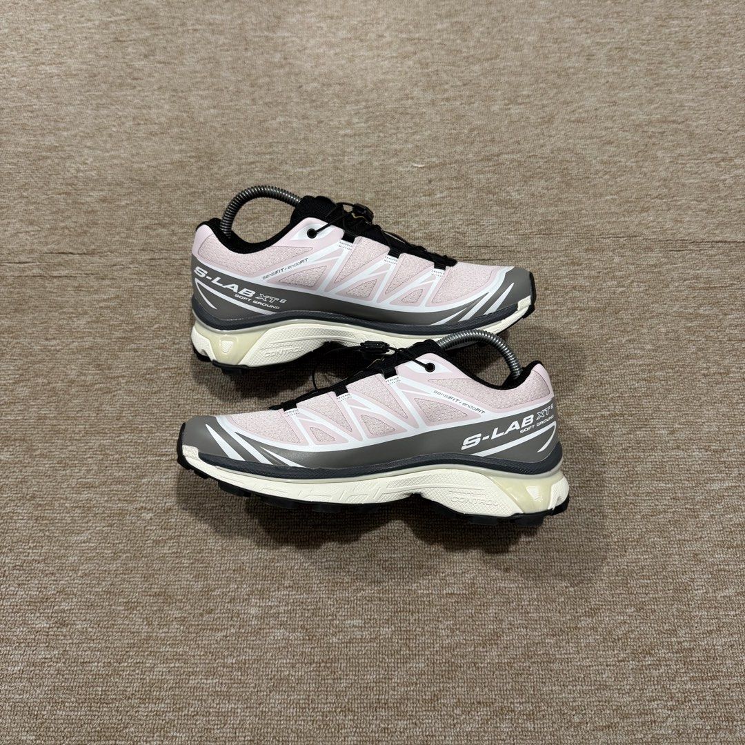 SALOMON XT-6 ICY BURST PINK (Category: Sneakers) located in Cebu City. Submitted by cjayzuno04940 (Listing ID 1469193536, Image 3). Description: SALOMON XT-6 ICY BURST PINK ORIGINAL✅ US WOMENS-6.5 EUR-38 CM-23.5 EXCELLENT CONDITION.