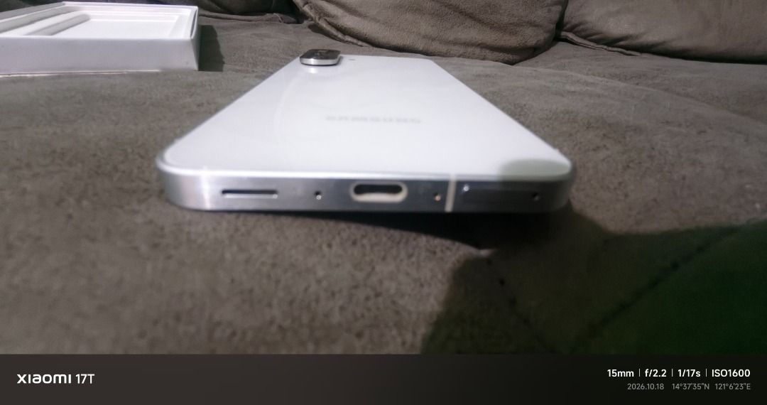 Samsung A56 (Category: Samsung) located in Manila. Submitted by delmundojr36231 (Listing ID 1469258177, Image 1). Description: 💰 PRESYO (Price) ₱15,500 (Nego konti para sa sure buyer) FOR SALE: Samsung Galaxy A56 5G (NTC APPROVE) (Awesome Lightgray) Sobrang sariwa at napakakinang na mid-range phone na mukhang flagship! Bagay na bagay ito sa mga seryoso at maselan sa hitsura ng phone dahil parang bagong labas lang sa tindahan. 100% original, legi