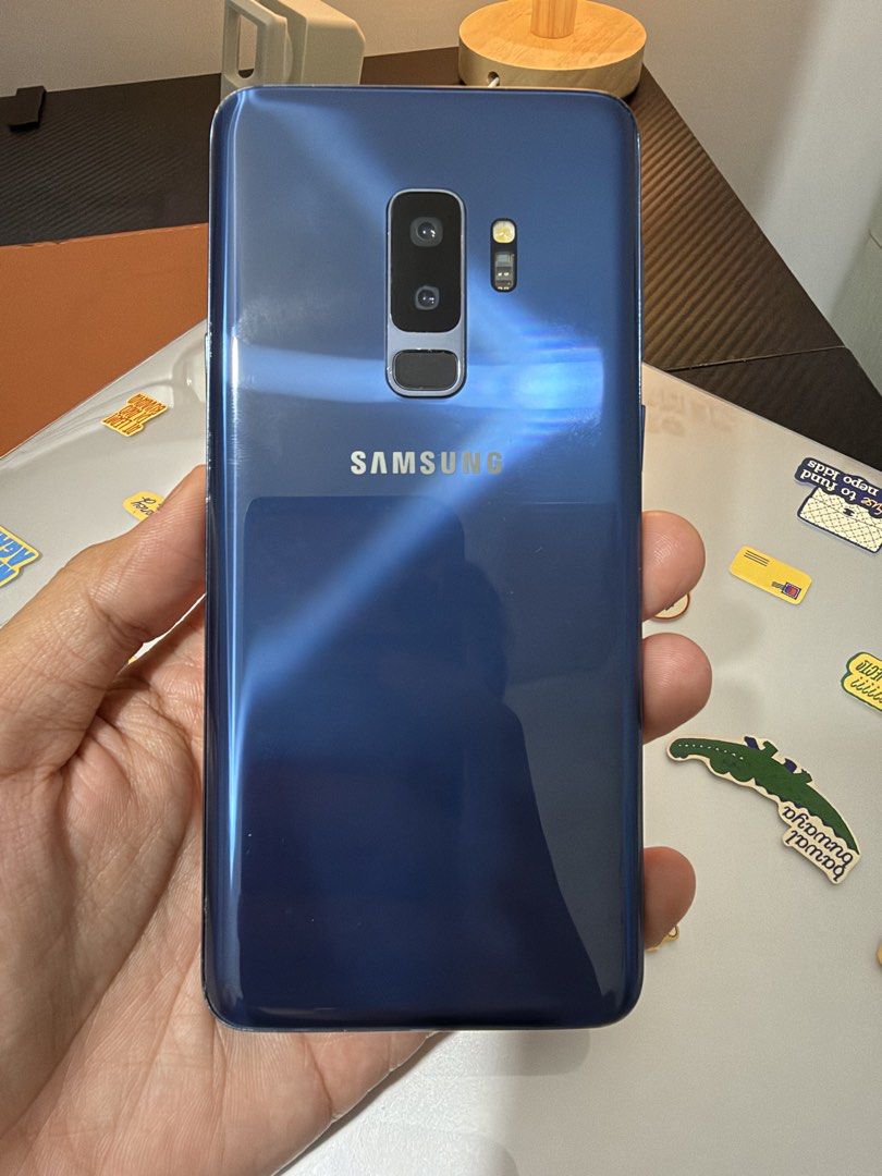 Samsung galaxy s9 plus 6/256GB (Category: Samsung) located in Pasay City. Submitted by gellyyyy (Listing ID 1469370620, Image 2). Description: Sale or swap Good as backup phone! 6/256GB so di kana lugi sa storage Unit only Custom rom already (naka android 15 na) .