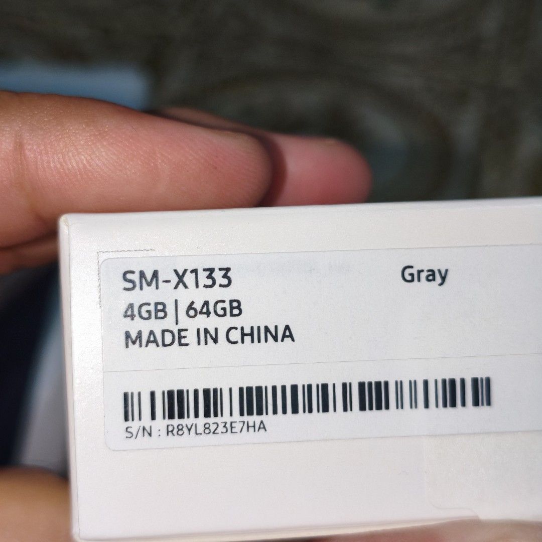 Samsung Galaxy Tab A11 Wifi Tablet (Category: Android) located in Manila. Submitted by haroldlim108944 (Listing ID 1469164110, Image 2). Description: - Brand: Samsung - Model: Galaxy Tab A11 Wifi (SM-X133) - Color: Gray - Storage & RAM: 64GB / 4GB - Inclusions: Brand new unit + Samsung Book Cover + Pen Locations Available For Schedule Cavite Micara Estates Tanza Cavite SM City Tanza Las Pinas Woodlane Events Place Paranaque PITX Terminal Paranaqu
