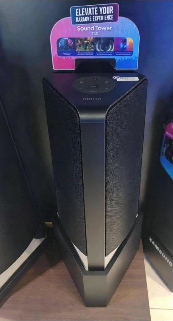 SAMSUNG SOUND TOWER (Category: Soundbars, Speakers & Amplifiers) located in Quezon City. Submitted by annys.online (Listing ID 1469330919, Image 1). Description: SAMSUNG SOUND TOWER MX-T50 - 11,700 MX-T70 - 18,100 MX-ST40F - 14,009 MX-ST50F - 21,800 Brand new and sealed with warranty and receipt 7 days replacement on factory defect with proven defective report 1 yr Samsung warranty on parts and service Pick up / Viewing in the store located in Ma
