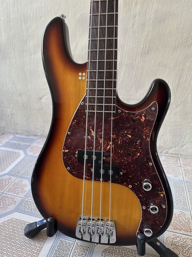 Sanberg Electra Bass (Category: Musical Instruments) located in Quezon City. Submitted by hapipaks (Listing ID 1469234935, Image 2). Description: In very good condition. no issues or whatsoever. all stock. active/passive pickups no gig bag included price if fix and will not accept any trade. cash only! smfairview or trinoma meetup only. pwede test dito sa bahay ko (greenfields 3 subd, susano road Novaliches) .