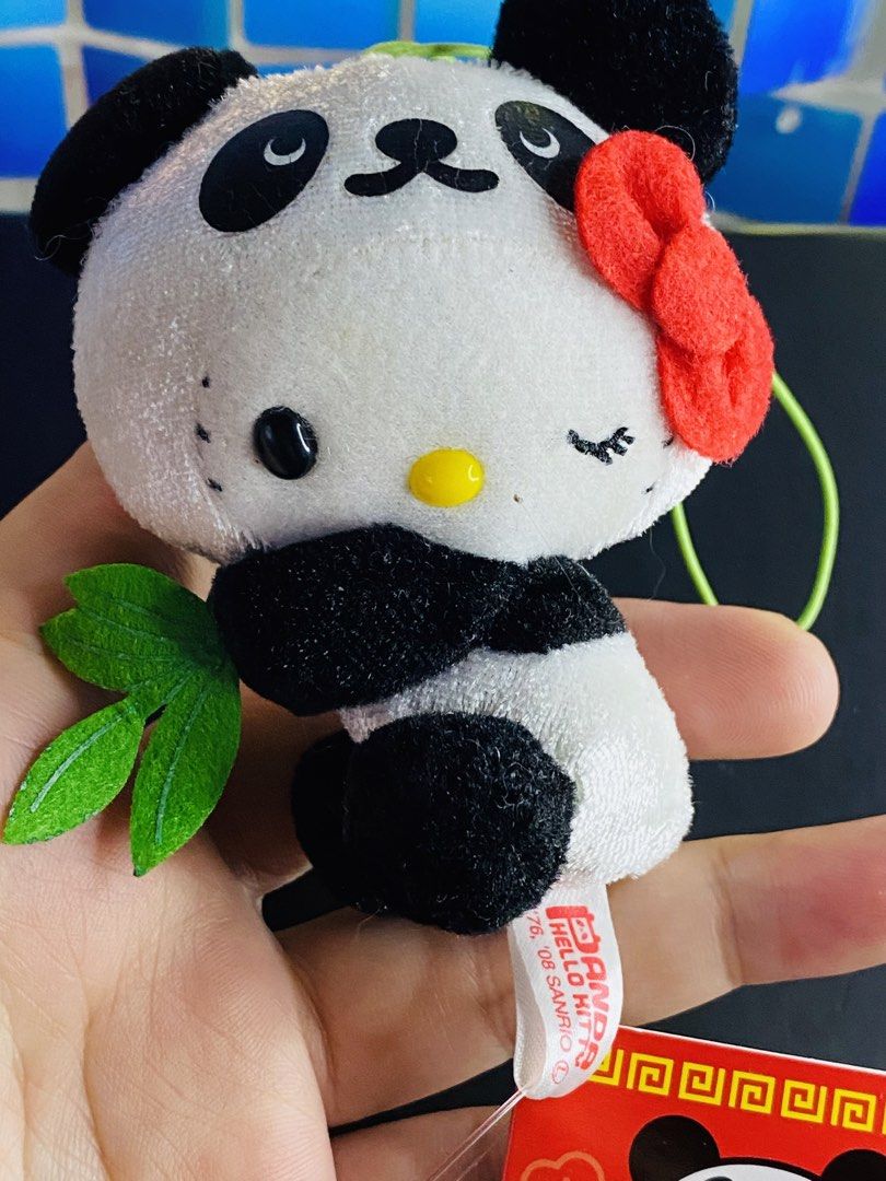 Sanrio 2008 Panda Hello kitty plush charm (Category: Plushies & Soft Toys) located in Manila. Submitted by kawaii_omocha_est2020 (Listing ID 1469194906, Image 2). Description: .