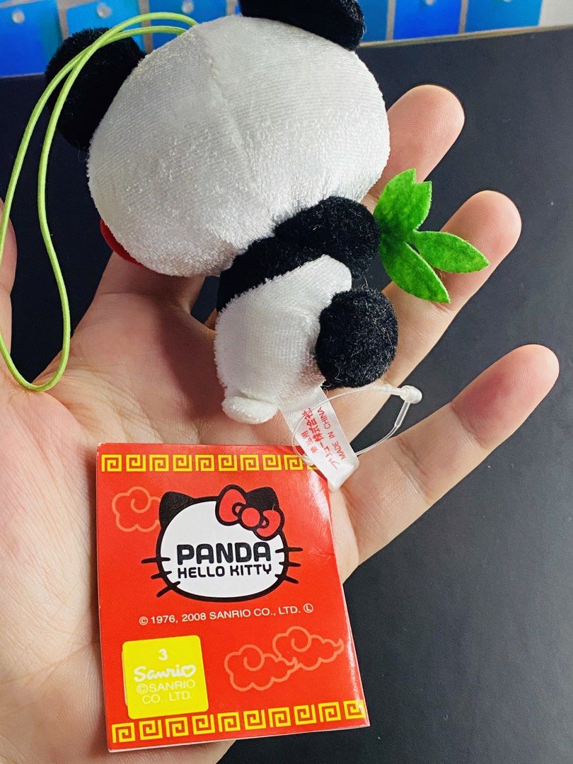 Sanrio 2008 Panda Hello kitty plush charm (Category: Plushies & Soft Toys) located in Manila. Submitted by kawaii_omocha_est2020 (Listing ID 1469194906, Image 3). Description: .