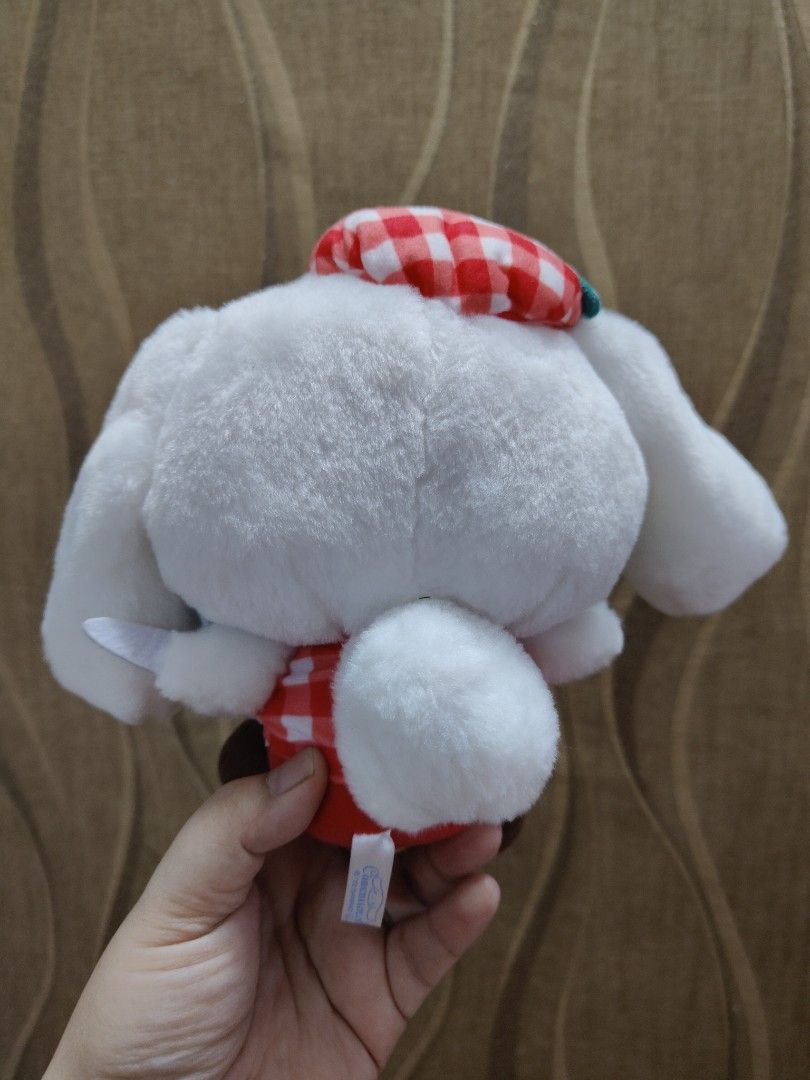 Sanrio Cinnamoroll Plush (Category: Plushies & Soft Toys) located in Santa Rosa. Submitted by mmps249.1 (Listing ID 1469229614, Image 2). Description: Crossposted Mine now, pay now shipping courier: JRS only Gcash payment upon order No reservations.