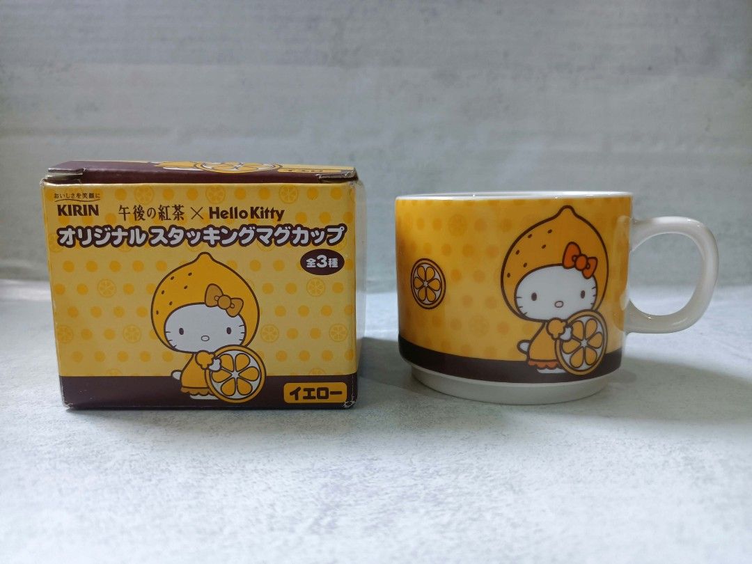 Sanrio Hello Kitty in Yellow Stacking Mug (Category: Coffee & Tea Tableware) located in Davao. Submitted by lotispreloved (Listing ID 1469237357, Image 1). Description: .