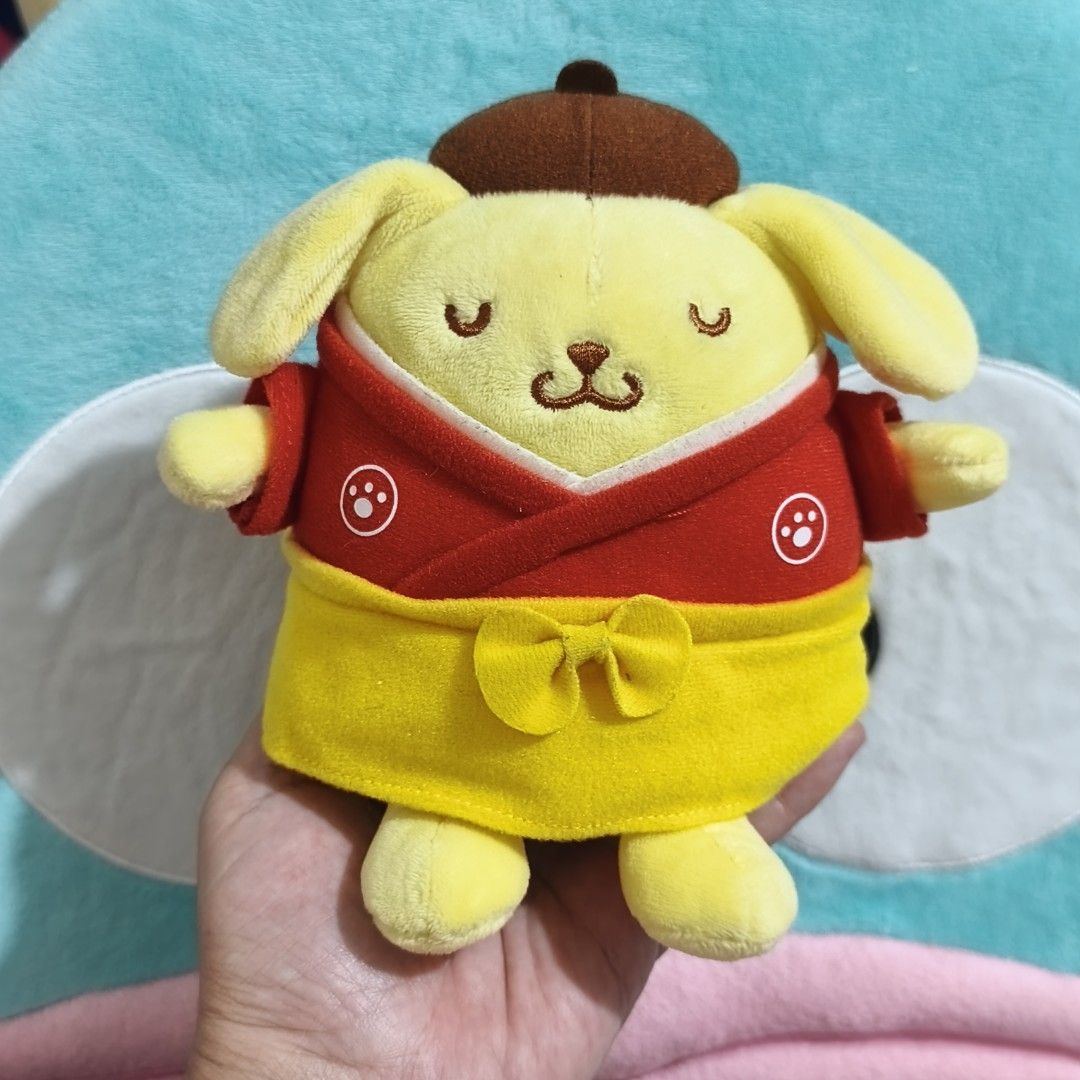 Sanrio Pompompurin 2018 vintage (Category: Plushies & Soft Toys) located in Iloilo. Submitted by geselalpan30231 (Listing ID 1469167730, Image 1). Description: bundle.