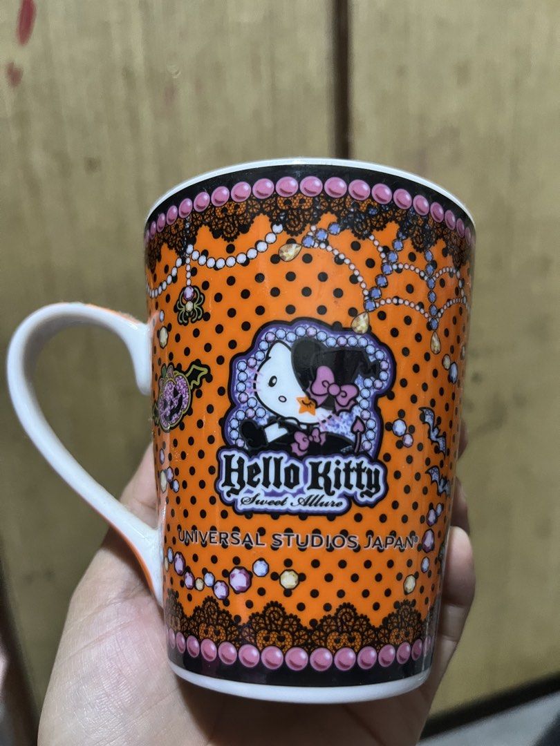 Sanrio Universal Studios Japan Hello Kitty Sweet Allure Mug, Furniture ...
