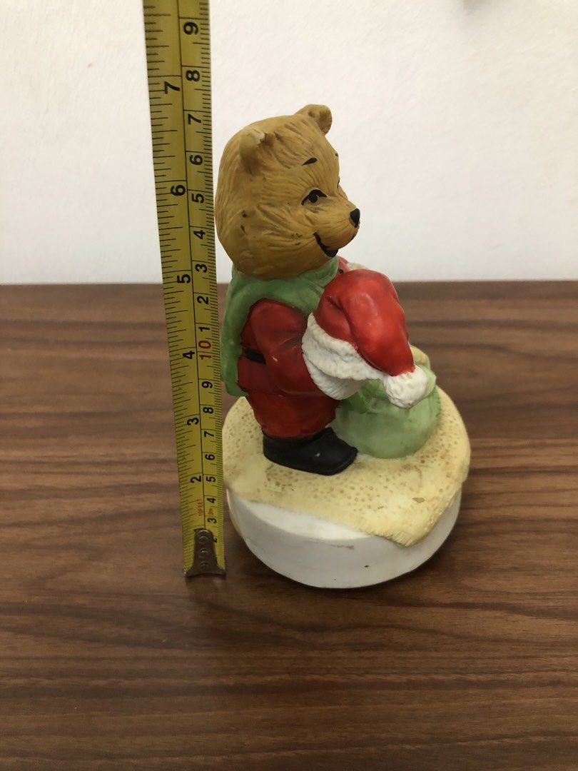 Santa Bear Rotating with Music (Category: Other Home Decor) located in Cavite. Submitted by surplus_atbp (Listing ID 1469247333, Image 2). Description: Key operated.