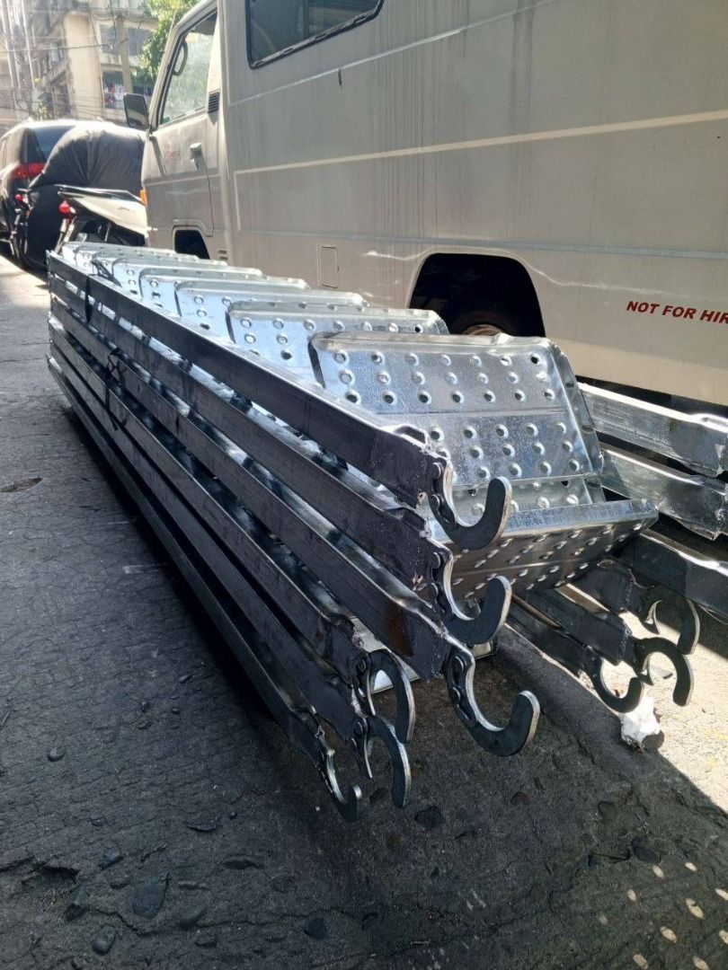 Scaffolding Ladder Specs: Galvanized (Category: Everything Else Others) located in Manila. Submitted by 09171479278_elsie. (Listing ID 1469165367, Image 2). Description: Scaffolding Ladder Specs: Galvanized.