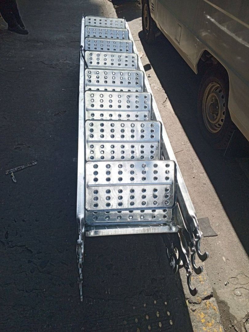 Scaffolding Ladder Specs: Galvanized (Category: Everything Else Others) located in Manila. Submitted by 09171479278_elsie. (Listing ID 1469165367, Image 1). Description: Scaffolding Ladder Specs: Galvanized.