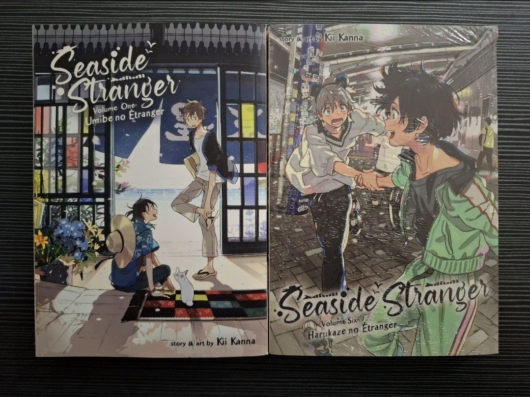 Seaside stranger VOL. 1 & 6 SET (Category: Comics & Manga) located in Dagupan City. Submitted by suyachiro (Listing ID 1469309127, Image 1). Description: - Vol. 6 still sealed - Vol. 1 unsealed but in good condition - Only used for display - Dm for more pictures MOP: Gcash/Gotyme MOD: JNT.