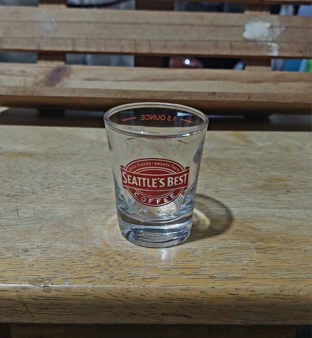 Seattle's Best Shot Glass (Category: Vintage Collectibles) located in Quezon City. Submitted by donjie (Listing ID 1469323903, Image 1). Description: Collectible Seattle's Best Shot Glass.