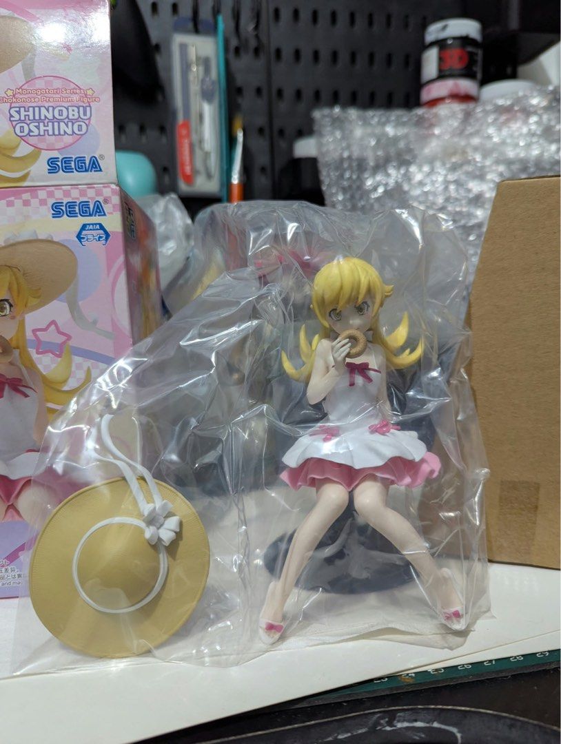 sega shinobu oshino (Category: Figurines & Statues) located in San Pedro. Submitted by mvriazy (Listing ID 1469175028, Image 2). Description: mib sealed with brown box sega oshino shinobu monogatari series.