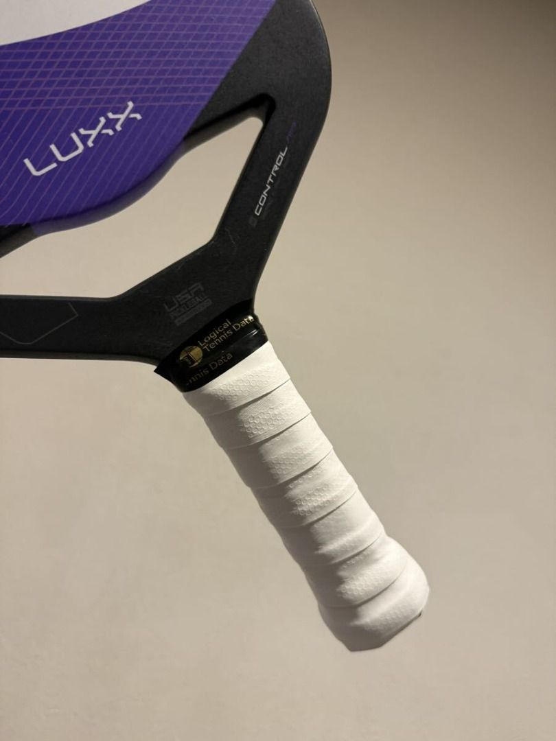 Selkirk Control Air Pickleball Paddle (Category: Racket and Ball Sports) located in Caloocan City. Submitted by letao_shopping_ph (Listing ID 1469177447, Image 3). Description: Condition Shows minor scratches from use; please refer to the images for details. A paddle guard tape was applied from the start, so the corners—which are typically prone to impact—remain in good condition (see photos). No issues with functionality. The handle is wrapped w