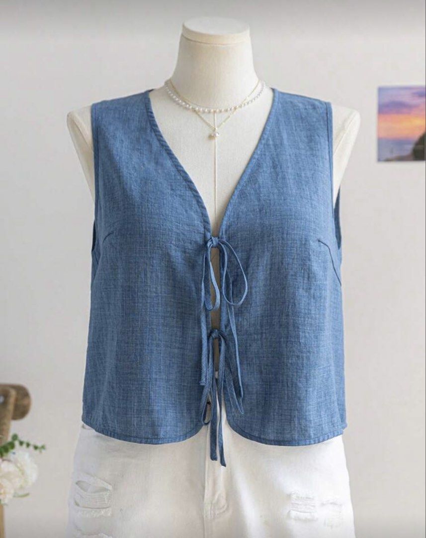 Shein Plus Size Ribbon Top (Category: Others Tops) located in Quezon City. Submitted by azarels (Listing ID 1469170935, Image 1). Description: Used in Taiwan only No issues Size: 1XL Fixed price + local sf 📍Quezon City.