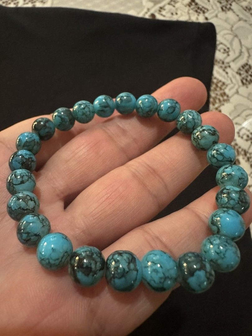 SHOUSHAN TURQUOISE BRACELET (Category: Bracelets) located in Manila. Submitted by noblecrystal2026 (Listing ID 1469290169, Image 2). Description: Brandnew From China - Wear for career success & love attraction - Protection and healing power - Ward off negative influence and evil eye - Turquiose is travellers protection - Throat charka- speak clearly, calmly and with confidence - Attracts prosperity SHIPS NATIONWIDE DELIVERED WITH JEWELRY BOX.