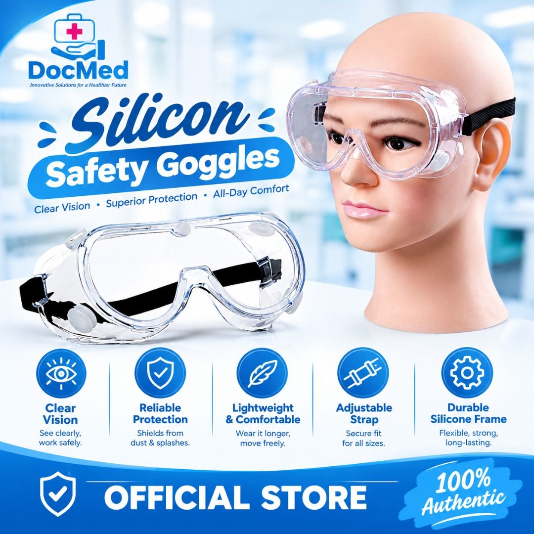 SILICONE SAFETY GOGGLES (Category: Medical Supplies & Tools) located in Quezon City. Submitted by zee_010200 (Listing ID 1469170746, Image 1). Description: .