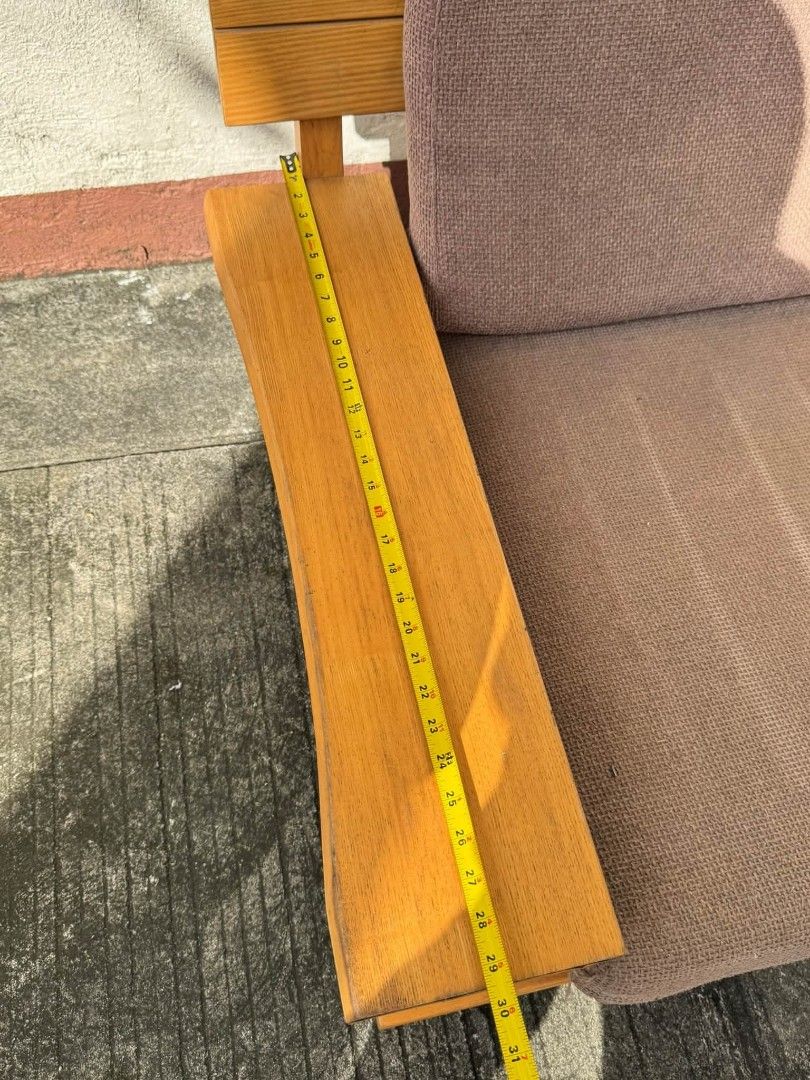 Single Seater Armchair (Category: Chairs) located in Quezon City. Submitted by dannikkishoppe2 (Listing ID 1469239633, Image 3). Description: Single Seater Armchair‼️₱5500‼️ Comfy lounge chair Solid wooden frame and wide armrests Used but still in good condition Please manage your expectations as there might be minimal flaws. Color may vary due to lighting, it may appear darker or lighter in person. Check photos first before buying. Please refrai