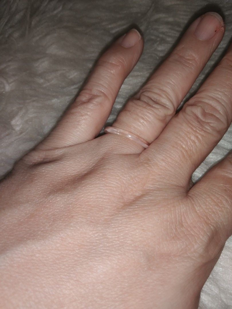 Size 8 pastel pink ring (Category: Rings) located in Quezon City. Submitted by eidorableshop (Listing ID 1469393231, Image 1). Description: .