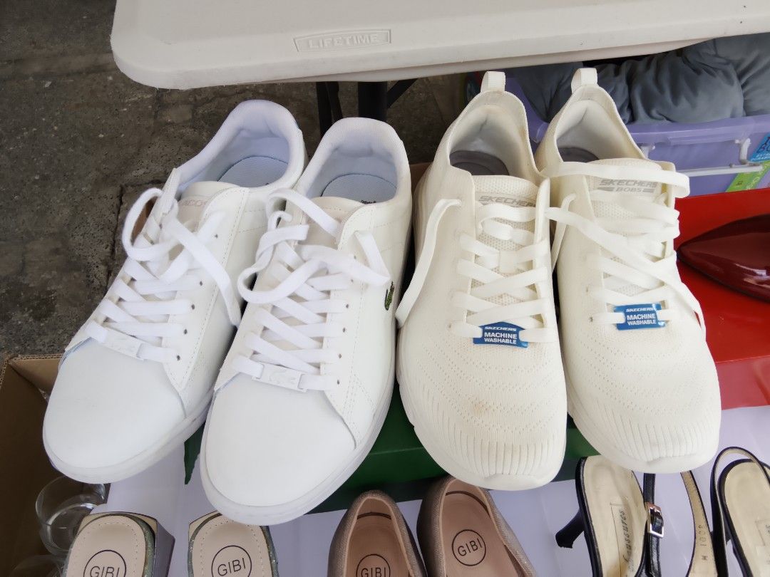 Sketchers available.lacoste sold! (Category: Sneakers) located in Paranaque City. Submitted by paras0620 (Listing ID 1469183069, Image 1). Description: .Lacoste SOLD!!! Sketchers price 1800 No box plus sf.