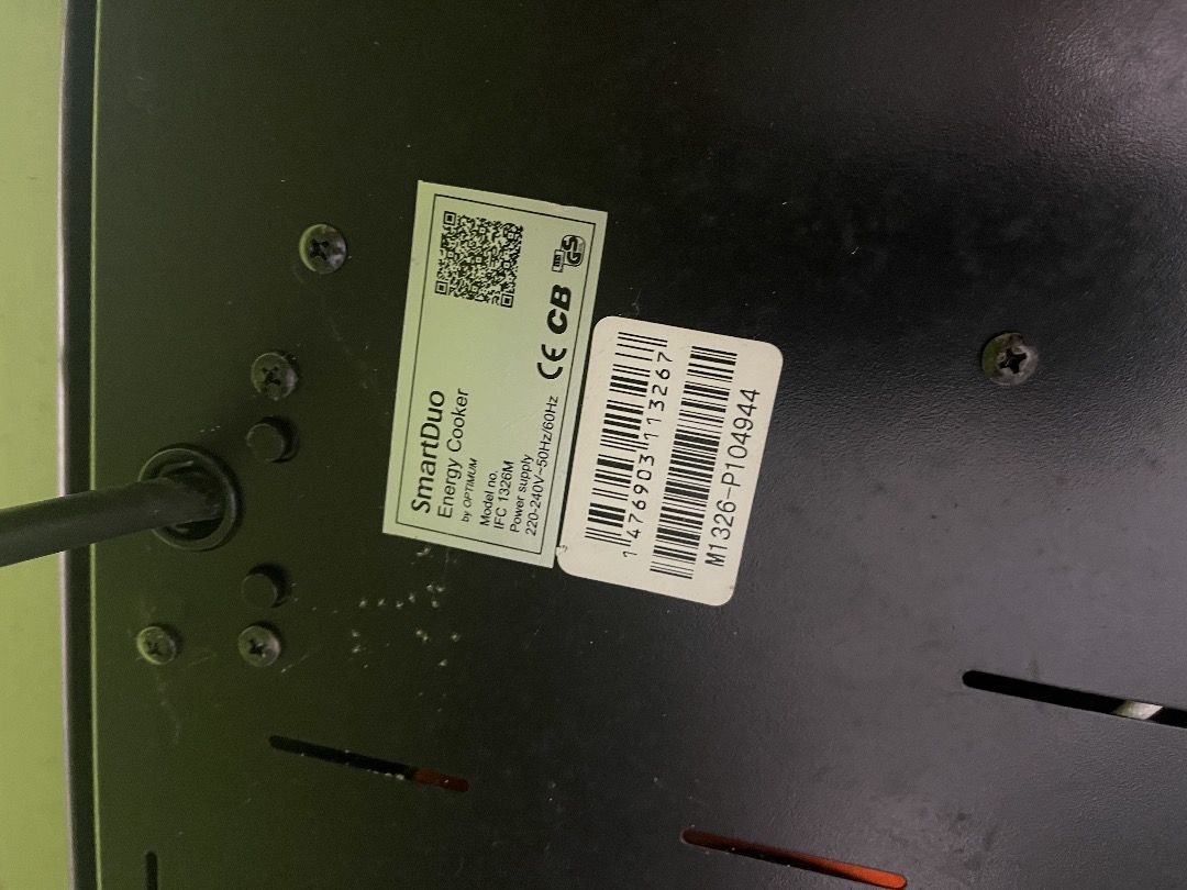 SmartDuo Induction (Optimum Brand) (Category: Cookware & Accessories) located in Caloocan City. Submitted by mysticfire_06fd66 (Listing ID 1469392725, Image 3). Description: Includes Stainless Stand Free Delivery with NCR, Rizal or nearby Provinces Price is Negotiable Cash on Delivery or Bank Transfer 1 month warranty (full refund) if there are issues, provided no physical damage on the item.