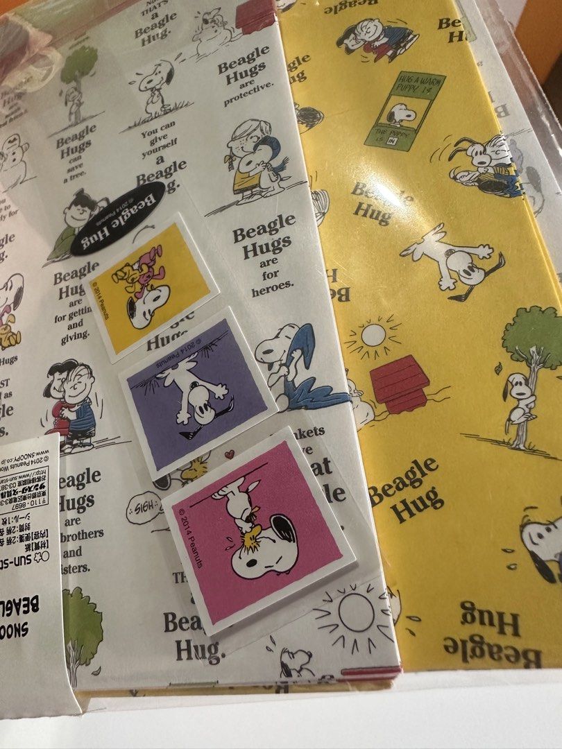 Snoopy Peanut Letter Set 1 (Category: Stationery & School Supplies) located in Davao. Submitted by favoritepreloved (Listing ID 1469195918, Image 2). Description: 💜 9pcs envelop 💜 15pcs sheets 💜 4pcs sticker.