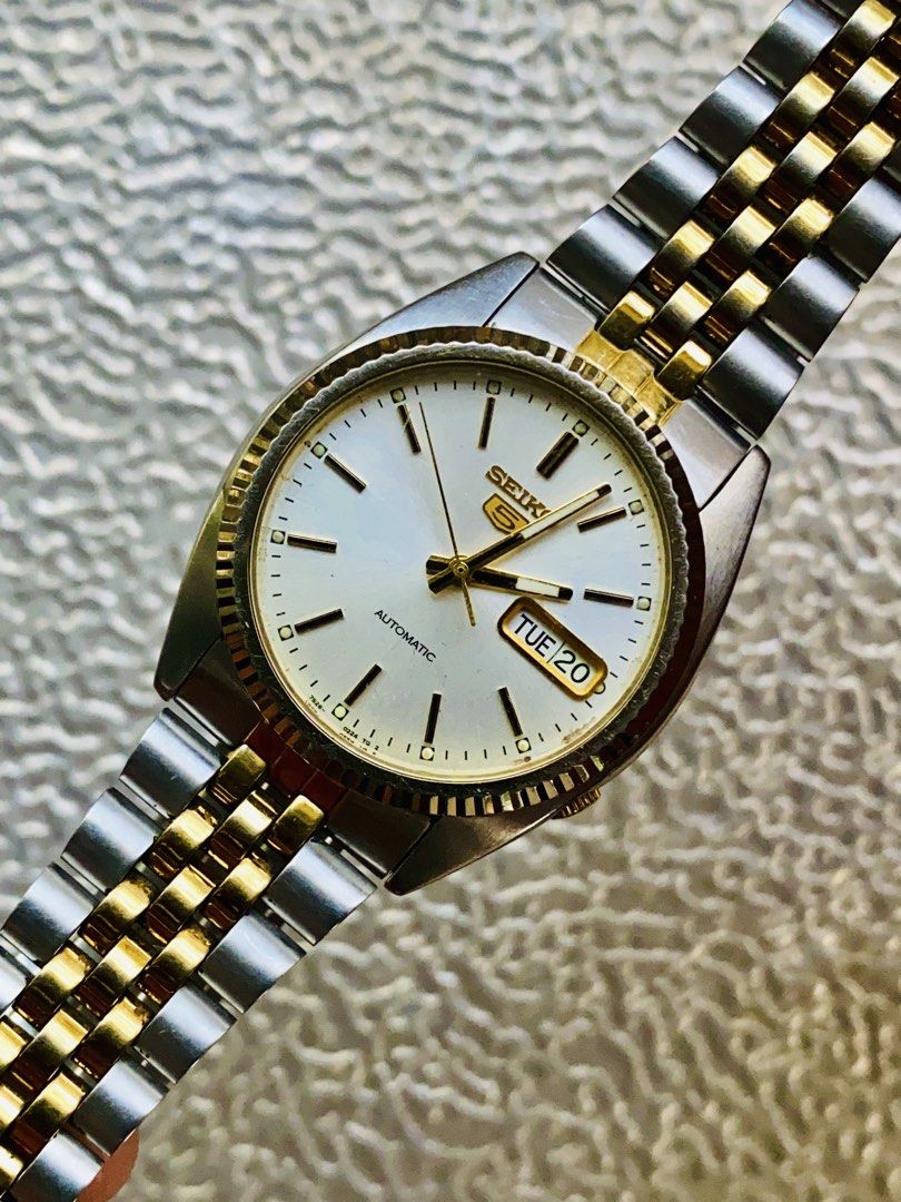 SNXJ90 Seiko 5 PRESIDENTIAL (Category: Men's Watches) located in Manila. Submitted by chrstnkentdc_5 (Listing ID 1469218371, Image 2). Description: SNXJ90 Seiko 5 PRESIDENTIAL FOR SALE❗️ Seiko 5 Presidential SNXJ90 “Patrick Bateman” (American Psycho) Cal. Movement: 7s26-0500 Diameter: 36mm ALL ORIGINAL Dial, Hands, Case & Jubilee Bracelet Price: ₱7,899 Only Free Shipping❗️.