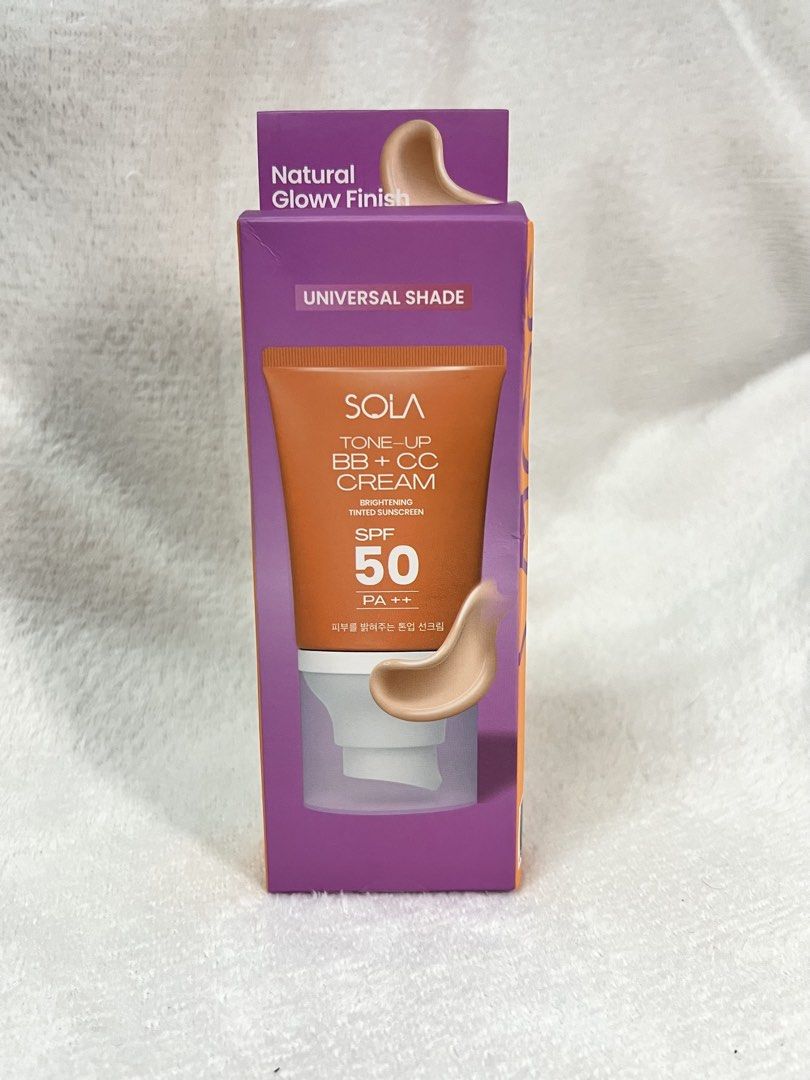Sola Tone-Up BB+CC Cream (Category: Makeup) located in Valenzuela. Submitted by elicxxe (Listing ID 1469358641, Image 2). Description: for sale. bnew & onhand! perfect for makeup base 🫧 LAST PRICE POSTED! item is already below srp 📍Valenzuela City 🚚 Lalamove | T1kt0k CO MOP: Gcash | Maribank.