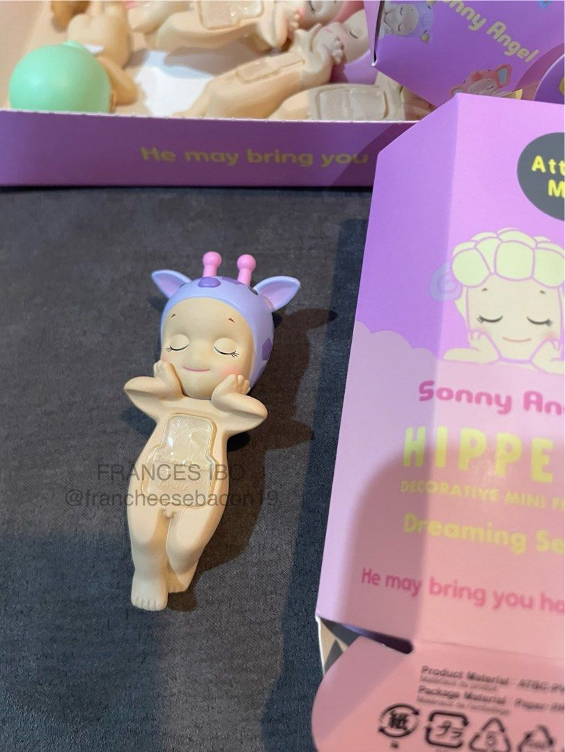Sonny Angel Giraffe Dreaming Hipper (Category: Designer & Blind Box Toys) located in Cebu City. Submitted by francheesebacon19 (Listing ID 1465475195, Image 1). Description: MAKE READING A HABIT Sonny Angel Dreaming Series Hipper - Giraffe fresh pull with box & foil unused adhesive, in mint condition 🎁 FREE extra adhesive with every angel Giraffe (₱580) for tingi 💸 gcash payment (payo) 🚚 flash express / j&t 📦 ₱80 maximum sf nationwide 📍leyte
