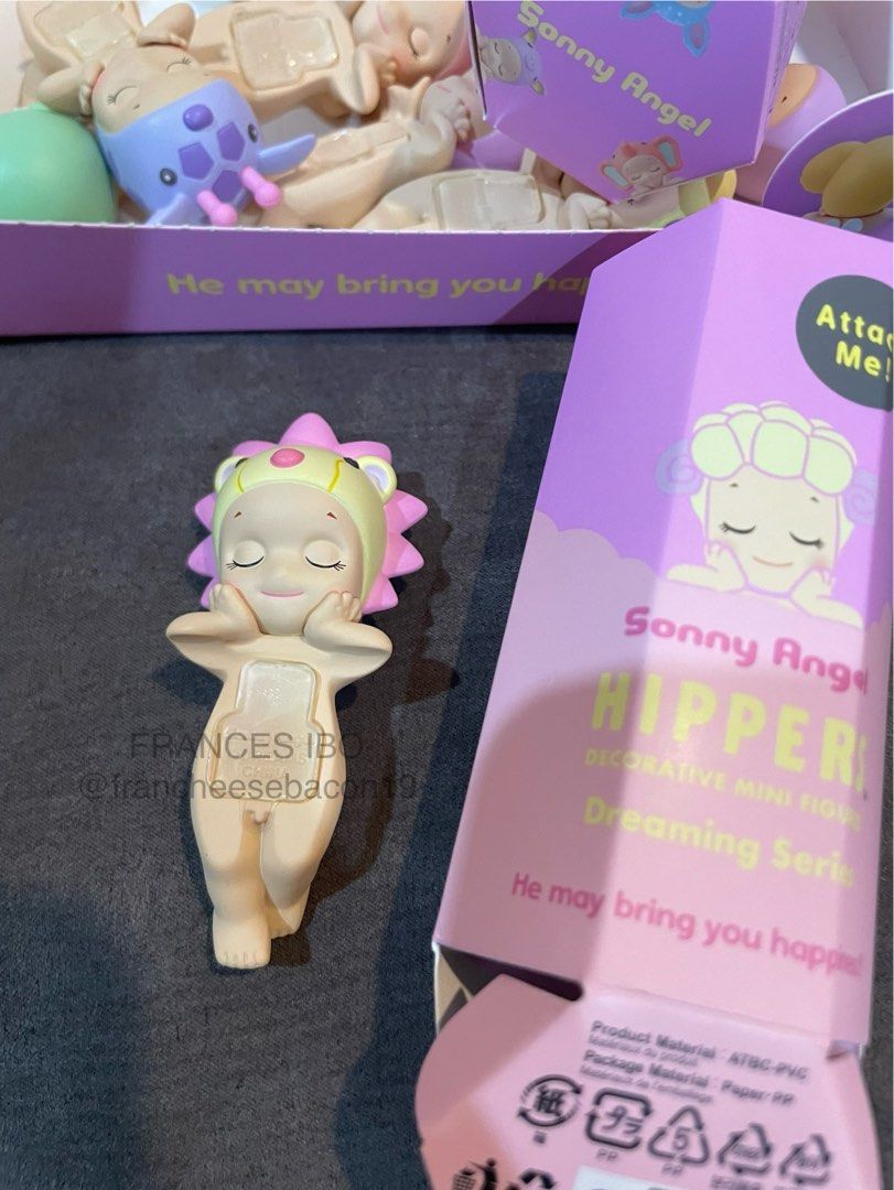Sonny Angel Lion Dreaming Hipper (Category: Designer & Blind Box Toys) located in Cebu City. Submitted by francheesebacon19 (Listing ID 1465475871, Image 1). Description: MAKE READING A HABIT Sonny Angel Dreaming Series Hipper - Lion fresh pull with box & foil unused adhesive, in mint condition 🎁 FREE extra adhesive with every angel Lion (₱720) for tingi 💸 gcash payment (payo) 🚚 flash express / j&t 📦 ₱80 maximum sf nationwide 📍leyte .