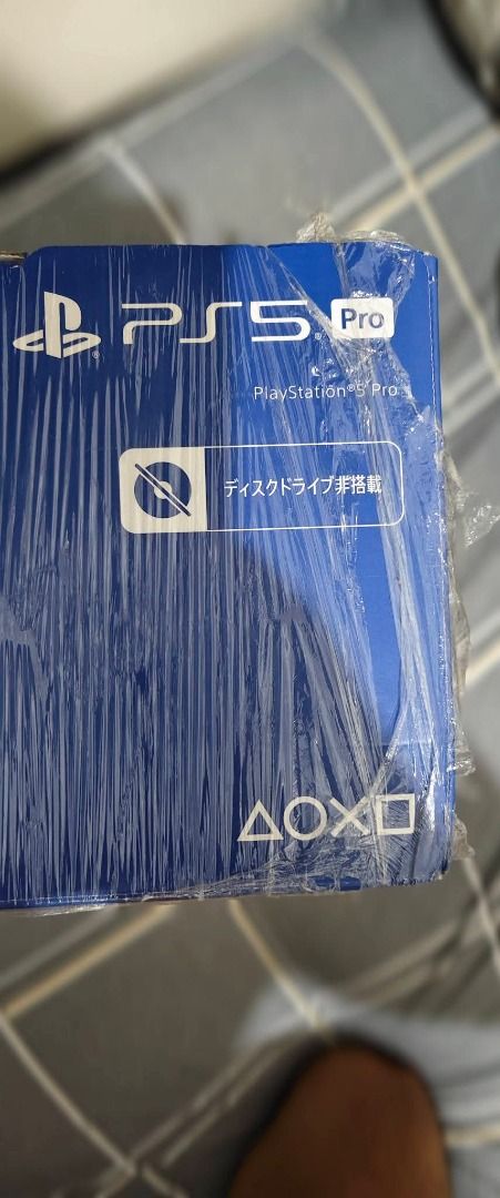 Sony PlayStation 5 Pro PS5 Pro Console (Category: PlayStation) located in Manila. Submitted by freetree.60b6d3 (Listing ID 1469186246, Image 2). Description: - Brand new & 100% unopened PS5 Pro - Still sealed in original plastic wrap - Japanese region unit with disk drive indication label - Ready for meetup or pickup.