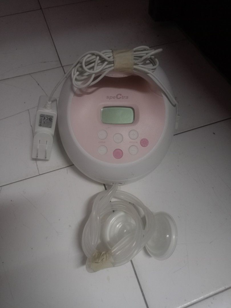 Spectra s2 breast pump (Category: Breastfeeding & Bottle Feeding) located in Manila. Submitted by raymund2501 (Listing ID 1469225940, Image 1). Description: for sale 4k preloved spectra s2 breast pump working condition preloved no box na po as is kung ano NASA pic wala na ung ibang accessories nawala na.