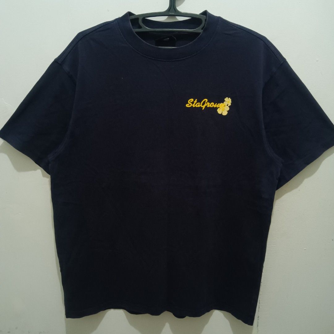 STA GROUP Graphic Shirt (Category: Tshirts & Polo Shirts ) located in Caloocan City. Submitted by jaychingsss (Listing ID 1469340902, Image 2). Description: Sta. Group Graphic Shirt - 100 22x27 Color Rate: 9/10 Complete Tags NEED WASH.