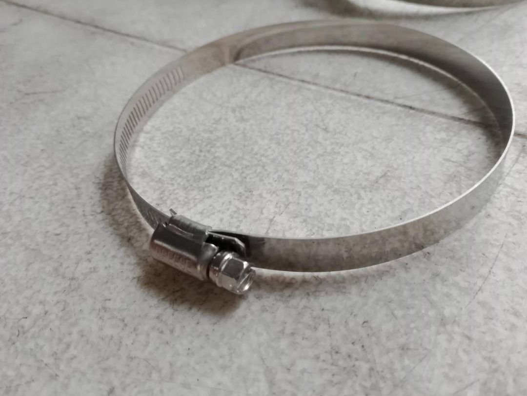 Stainless Hose Clamp Specs: 5” (Category: Everything Else Others) located in Manila. Submitted by 09171479278_elsie. (Listing ID 1469164673, Image 3). Description: Stainless Hose Clamp Specs: 5”.