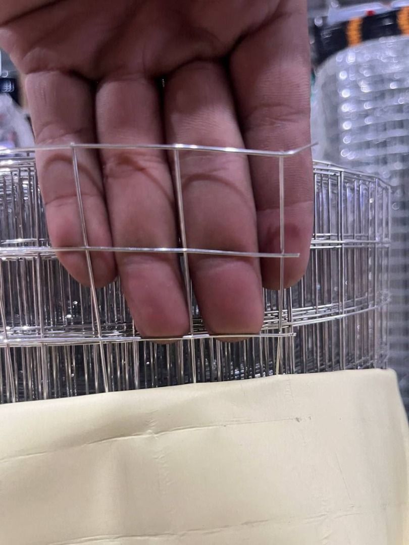Stainless mesh Specs: 2x2” x 2.5mm thk 4x8' (Category: Everything Else Others) located in Manila. Submitted by joeyroque09 (Listing ID 1469172090, Image 2). Description: Stainless mesh Specs: 2x2” x 2.5mm thk 4x8'.