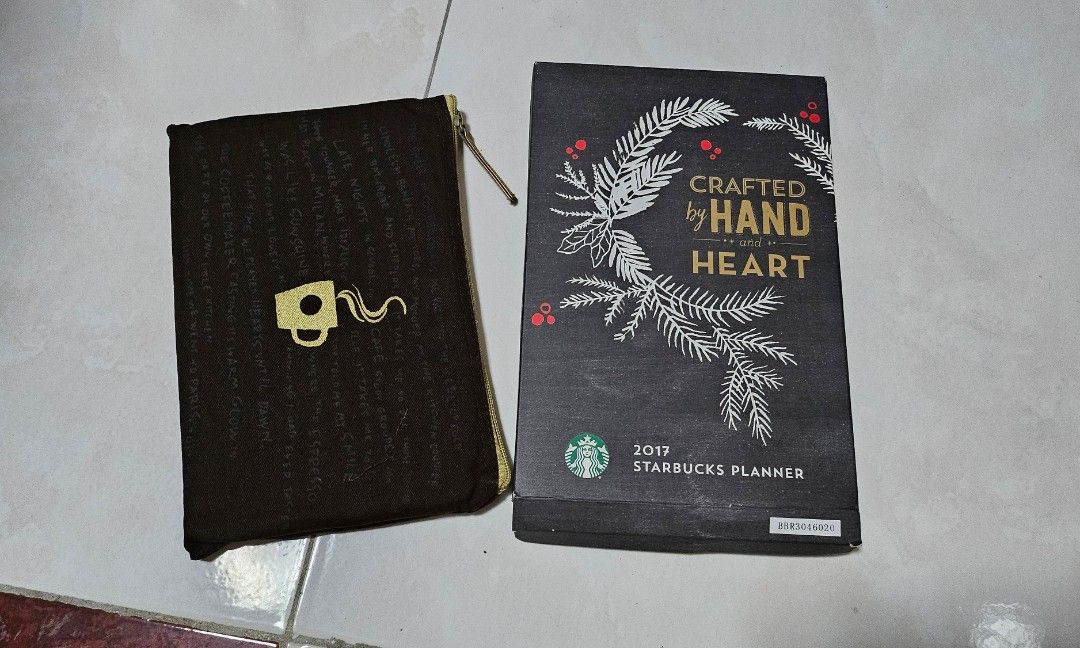 Starbucks 2017 Planner (Category: Other Stationery & Craft) located in Caloocan City. Submitted by admirals0405store (Listing ID 1469207052, Image 3). Description: Starbucks 2017 Planner Price: 200php Brand: Starbucks Condition: Brand New Please Read before messaging: On-hand Item, We do accept installment payments (payable at least 3-4 months). 30% down payment is needed to before installment payment rolls. For Legitimacy kindly please check our