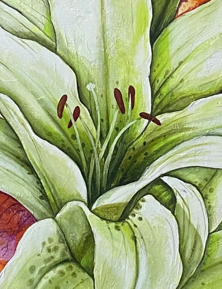 Stargazer Series 2 - Cecille Artillaga (Category: Art & Prints) located in Taguig. Submitted by drybrushgallery (Listing ID 1469235599, Image 3). Description: Stargazer Series 2 Cecille Artillaga, 2026 Acrylic on Canvas Artwork Dimension: 24" x 18" with Certificate of Authenticity PM FOR INQUIRY 0917 565 2917.