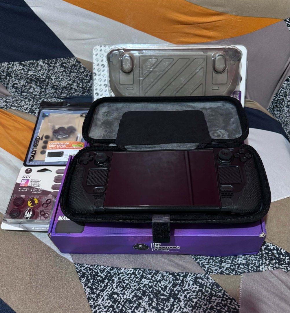 STEAM DECK OLED 1TB (Category: Other Gadgets) located in Manila. Submitted by warmfalcon_1b244a (Listing ID 1469243545, Image 3). Description: 🎮🔥 FOR SALE: STEAM DECK OLED 1TB 🔥🎮 ✨ LIKE-NEW CONDITION | WELL-MAINTAINED ✨ ✅ 1TB OLED Model ✅ Like-new condition ✅ No dents or scratches ✅ 100% battery health ✅ Tempered glass installed ✅ Skull & Co. thumb grips ✅ Trackpad cover installed 🎮 GAMES INCLUDED * The Last of Us Part I * God of War Ragnarö