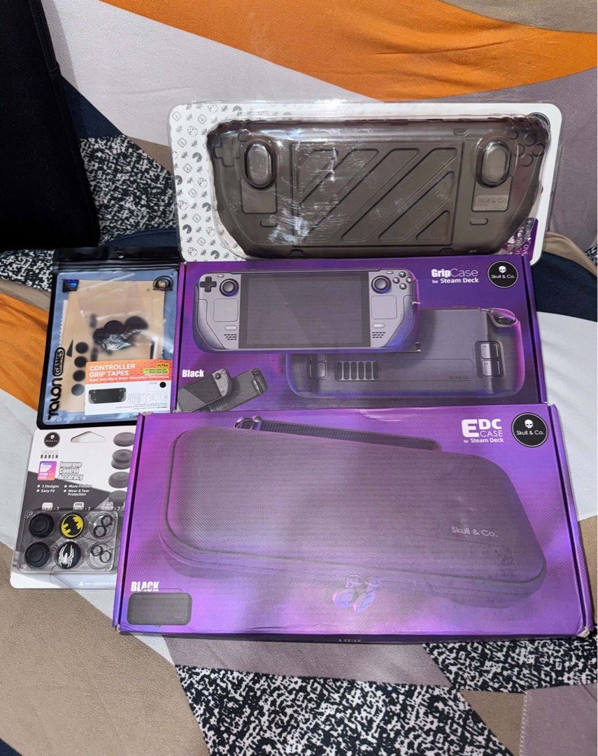STEAM DECK OLED 1TB (Category: Other Gadgets) located in Manila. Submitted by warmfalcon_1b244a (Listing ID 1469243545, Image 2). Description: 🎮🔥 FOR SALE: STEAM DECK OLED 1TB 🔥🎮 ✨ LIKE-NEW CONDITION | WELL-MAINTAINED ✨ ✅ 1TB OLED Model ✅ Like-new condition ✅ No dents or scratches ✅ 100% battery health ✅ Tempered glass installed ✅ Skull & Co. thumb grips ✅ Trackpad cover installed 🎮 GAMES INCLUDED * The Last of Us Part I * God of War Ragnarö